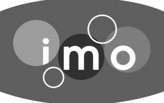 IMO logo in black and white